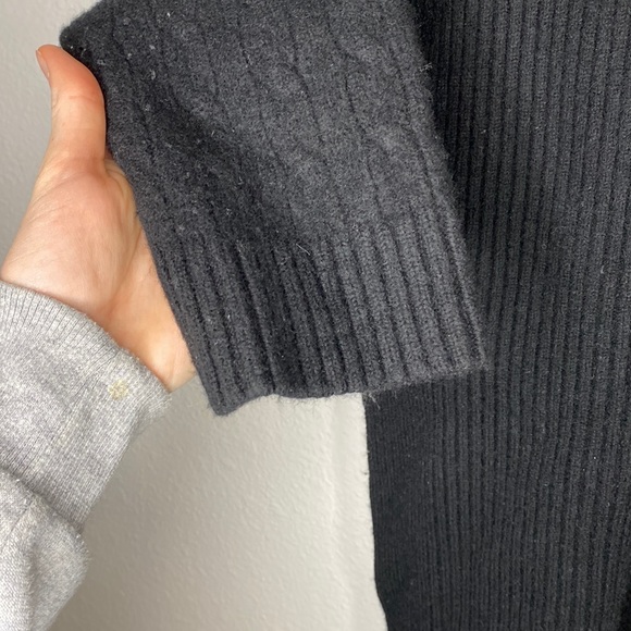 Ralph Lauren Black Label S Cable Knit Cashmere Cardigan - Picture 5 of 10